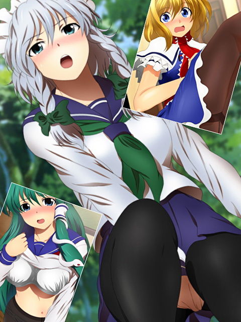 東方黒タイツ＋東方セーラー服with黒タイツSPECIAL