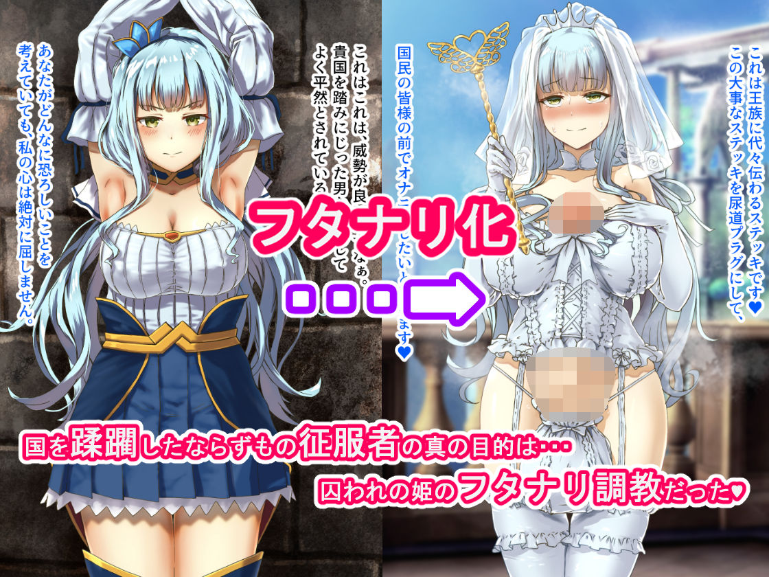 サンプル画像1:フタナリ化で堕とされる暴虐の姫(あいでてんてー) [d_172606]