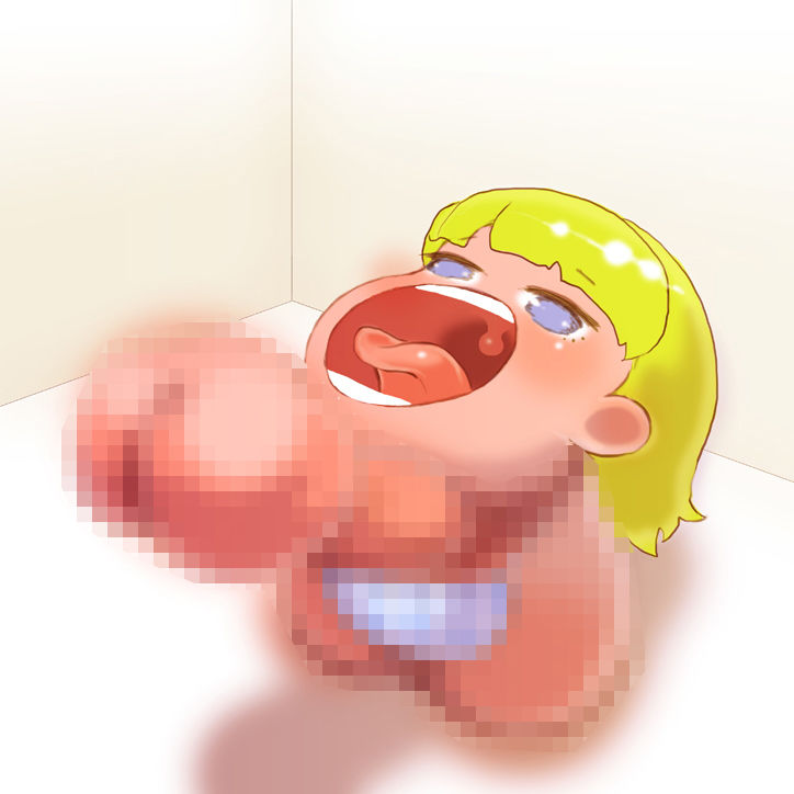 サンプル画像1:首から下が陰茎化した女の子に餌を与える(SENIPHA) [d_172743]