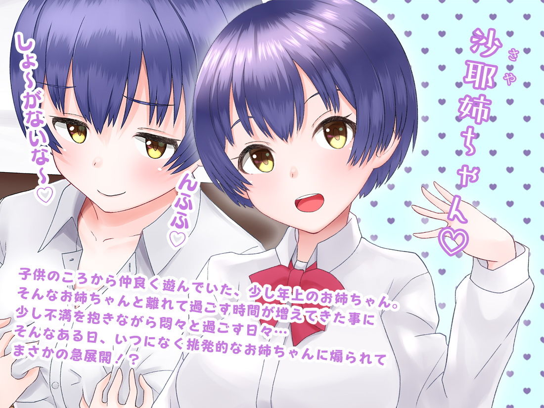 サンプル画像3:年上幼馴染のお姉ちゃんが誘ってくるので中出しSEXした話(JGS) [d_173997]