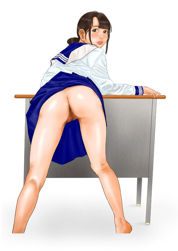 サンプル画像1:美少女羞恥、開脚、破廉恥図画集(あんくカフェ) [d_175417]