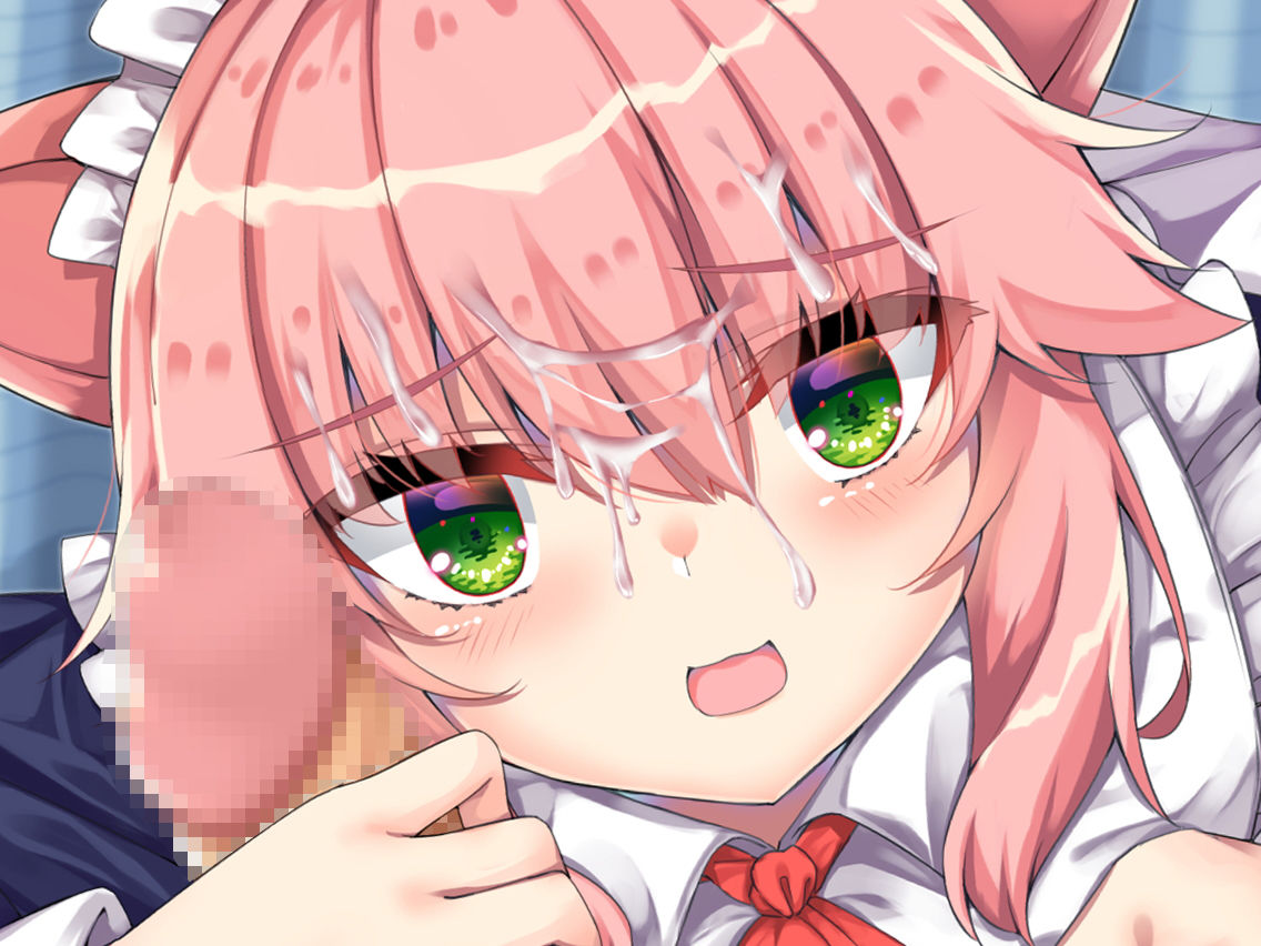 サンプル画像2:猫耳メイドの発情期！～癒されすぎてダメになっちゃいました～(純愛＊キュビズム) [d_177193]