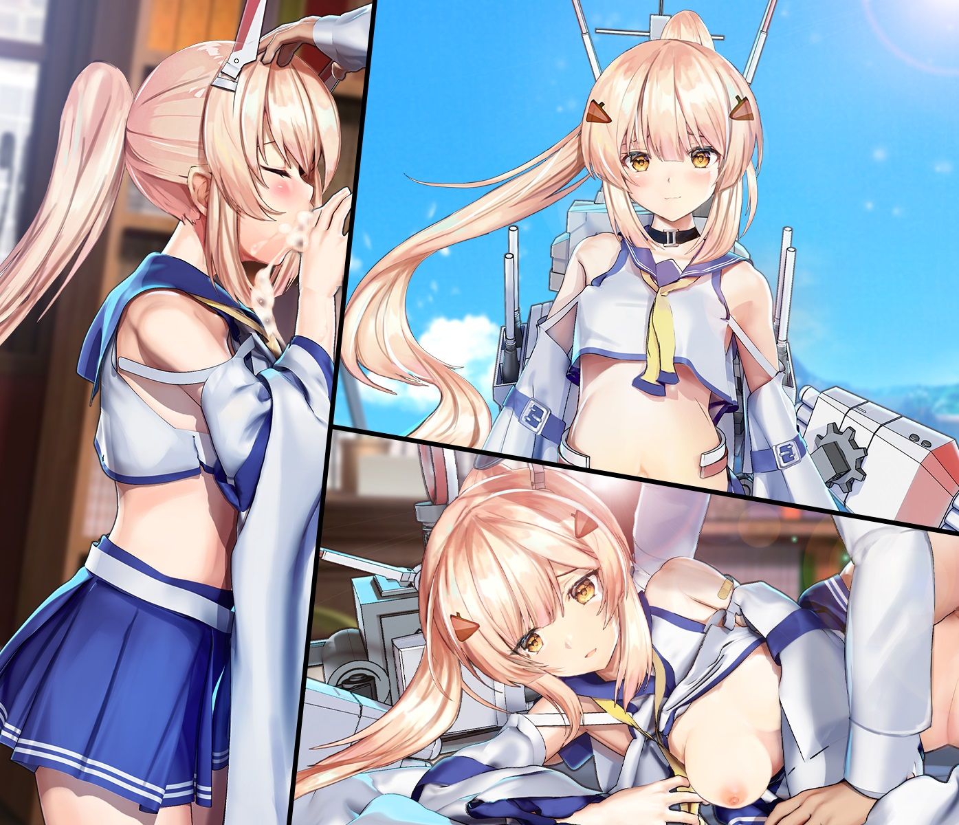 サンプル画像2:艦船のいるセイカツ～綾波編～(雅灯しょこら) [d_178349]