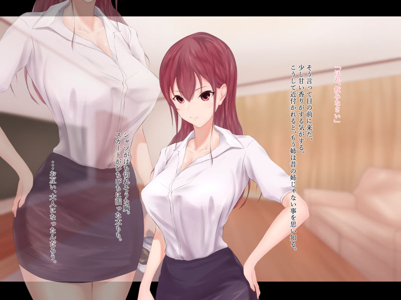 サンプル画像2:理想の女=姉 ～制御不能の憧れ～(にゃりす) [d_178834]