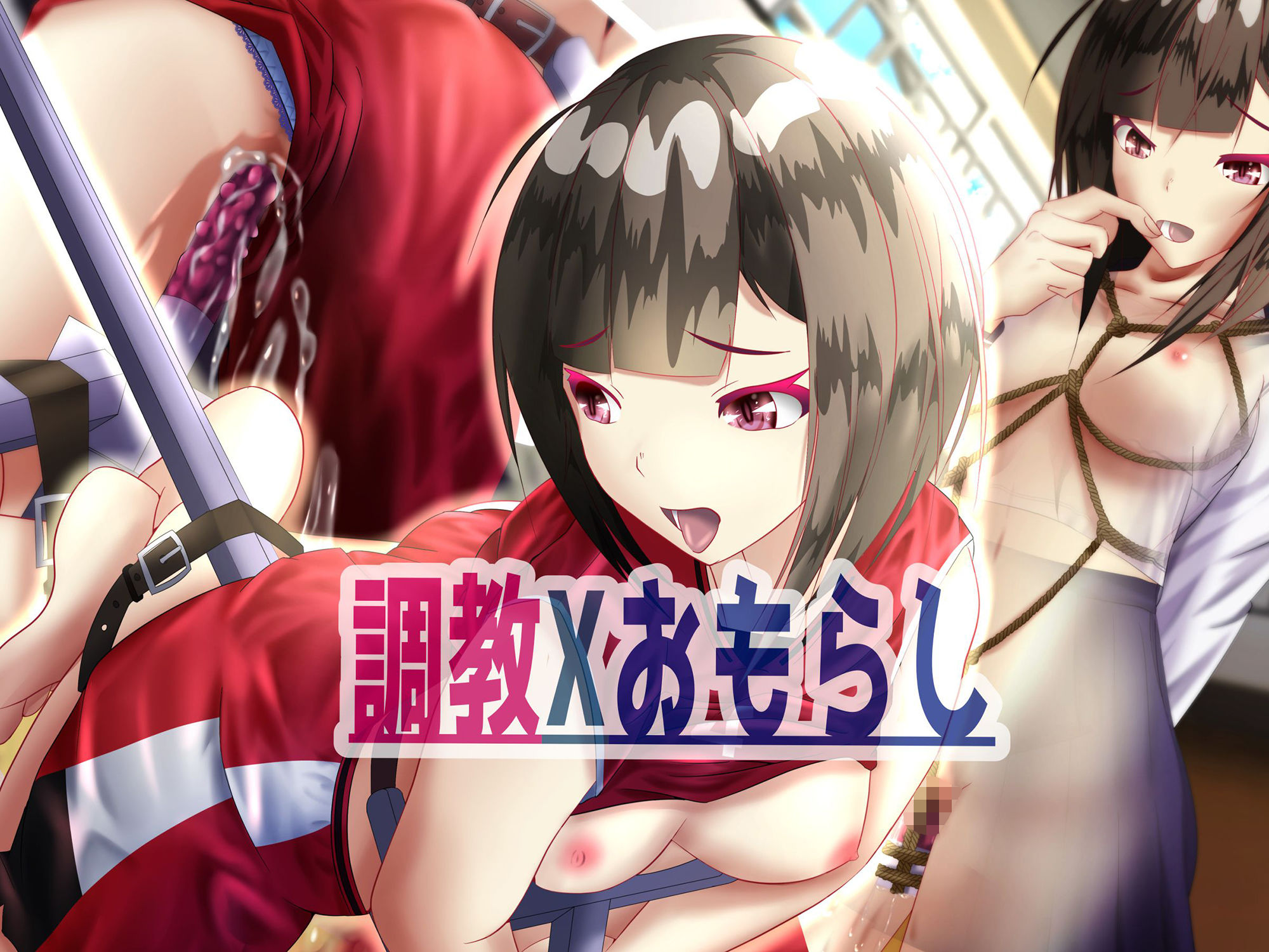 サンプル画像1:調教Xおもらし(ちゃせたの庭) [d_179930]