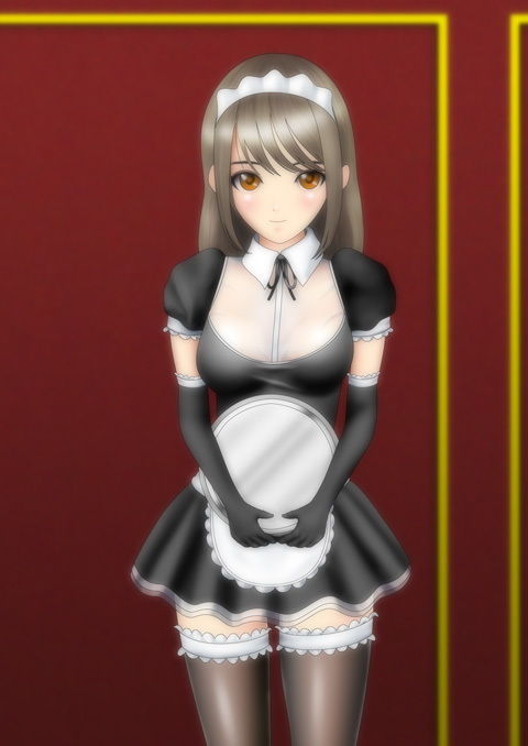 サンプル画像1:サイボーグ要人警護官 武装メイド マイ(NATURALDAYS) [d_180063]