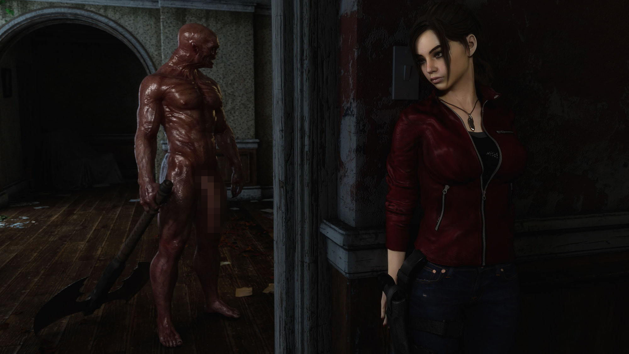 サンプル画像1:Residential Evil Part3 Mansion Ambush(3dZen) [d_180510]