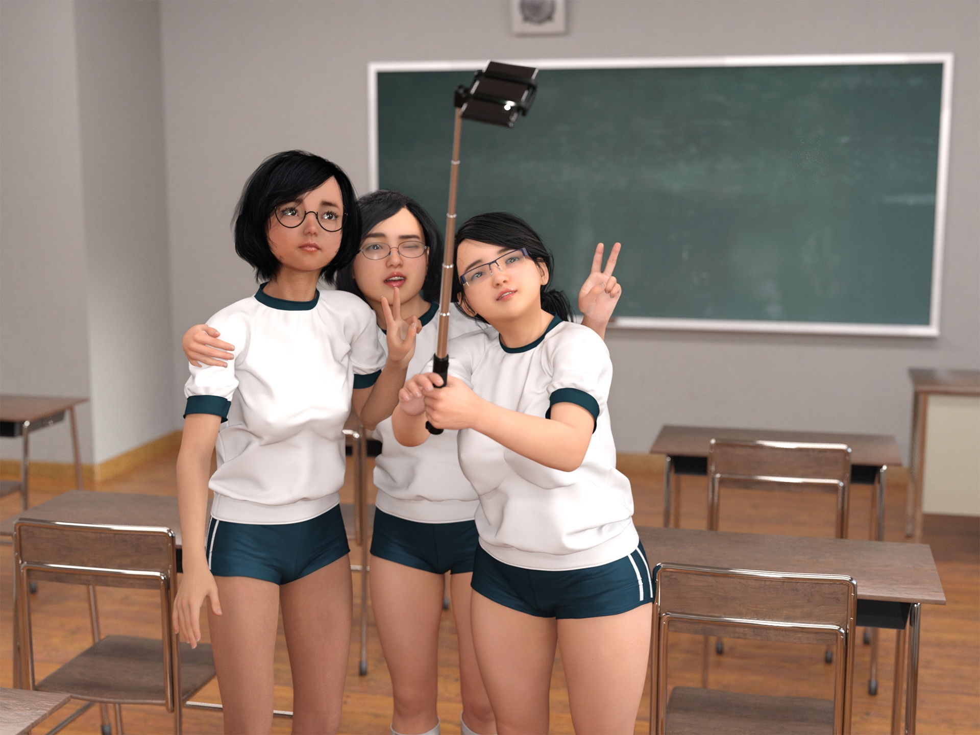 サンプル画像2:妄想直送 CG写真集 vol.1 いたずら(妄想具現化機関) [d_180995]