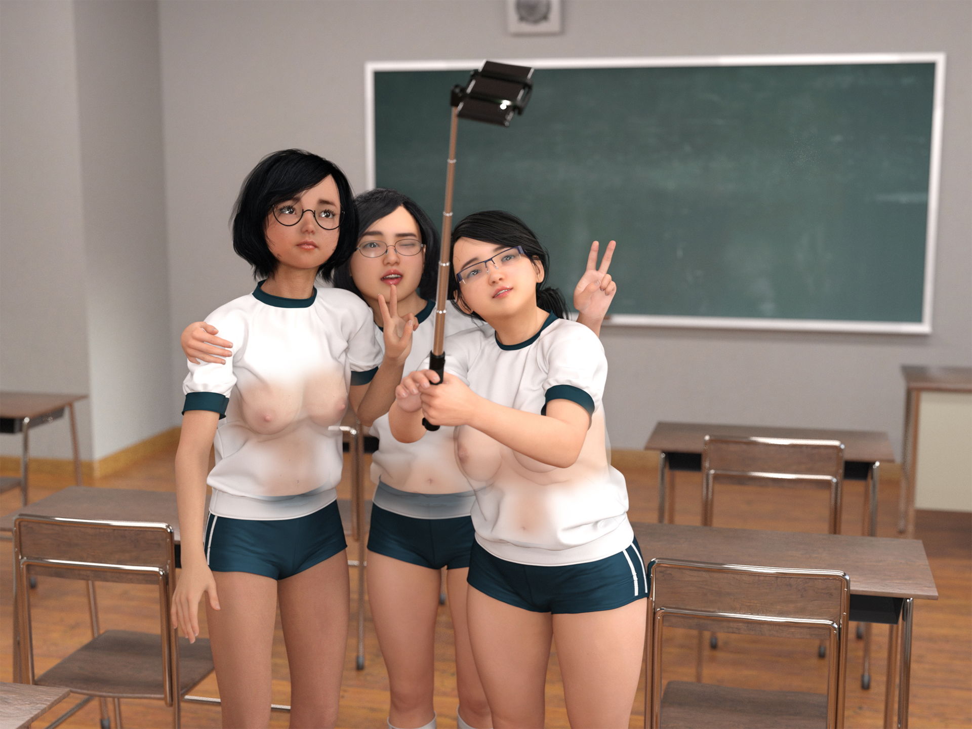 サンプル画像3:妄想直送 CG写真集 vol.1 いたずら(妄想具現化機関) [d_180995]