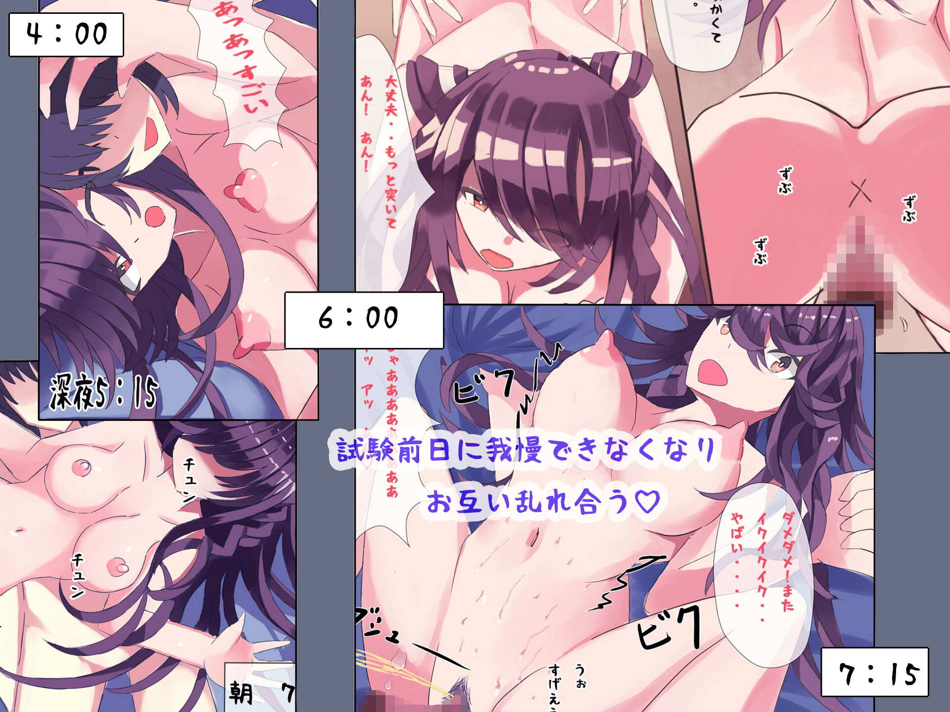 サンプル画像3:僕、受験当日なのにお姉ちゃんと、ぎりぎりまで・・・しちゃったね(SleeplessWalk) [d_182013]