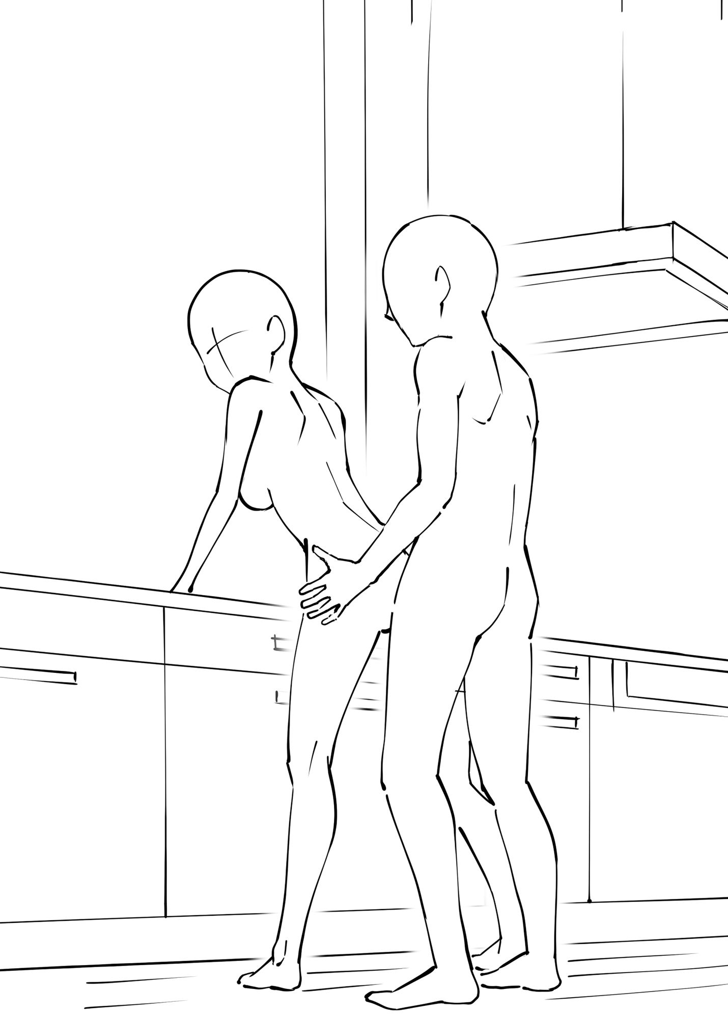 サンプル画像1:そのまま使えるえっちな背景付きポーズ集(毒リンゴ) [d_182048]