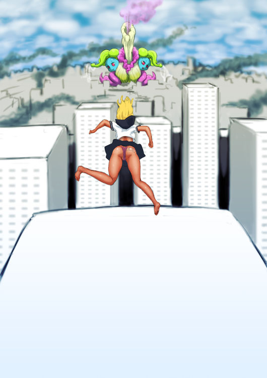 サンプル画像4:ギャルJK巨大化(SENIPHA) [d_182305]