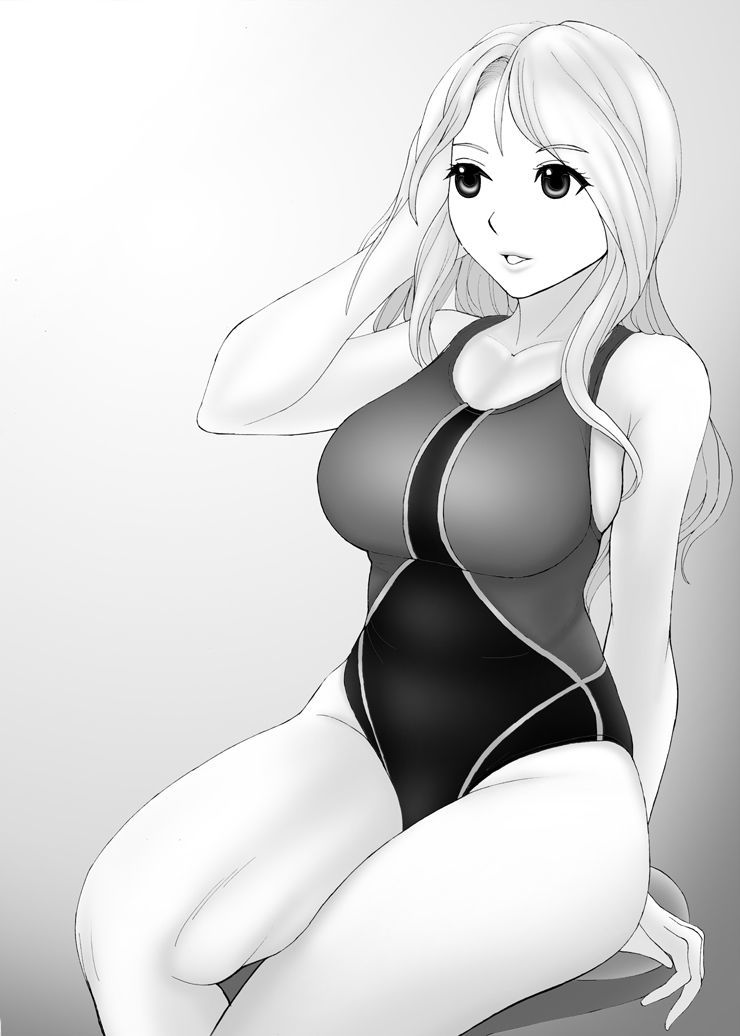 サンプル画像1:競泳水着と高村さんF(ほり式) [d_182621]