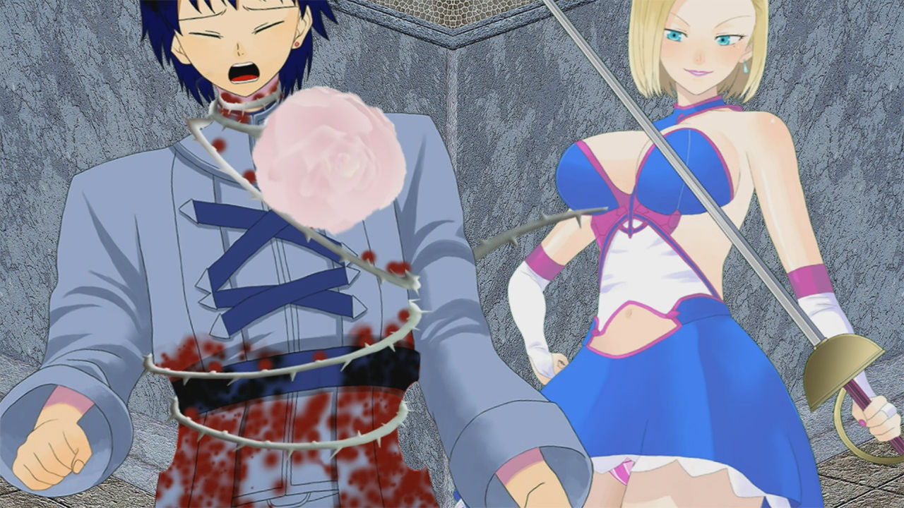 サンプル画像5:裏切りの女騎士アイリ(ボサボサプロジェクト) [d_183875]