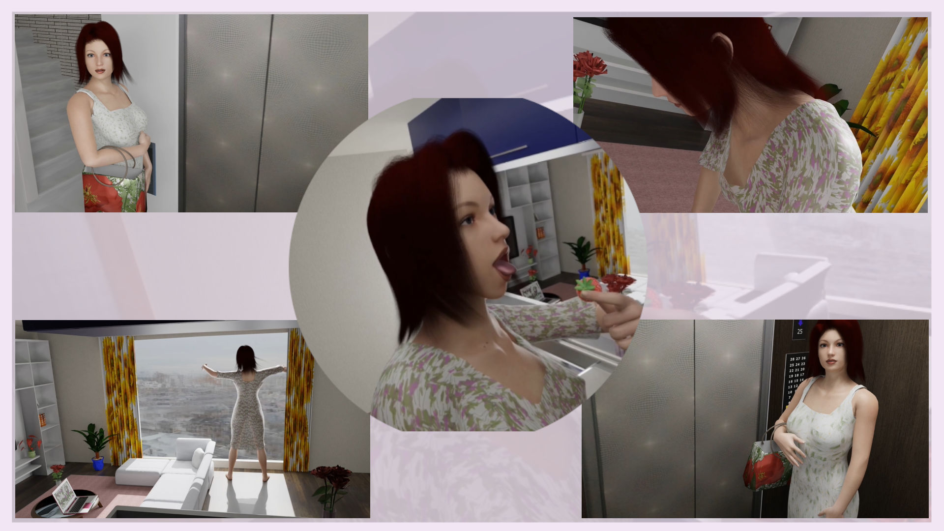 サンプル画像1:隣のお姉さん(Studio gureP) [d_184805]