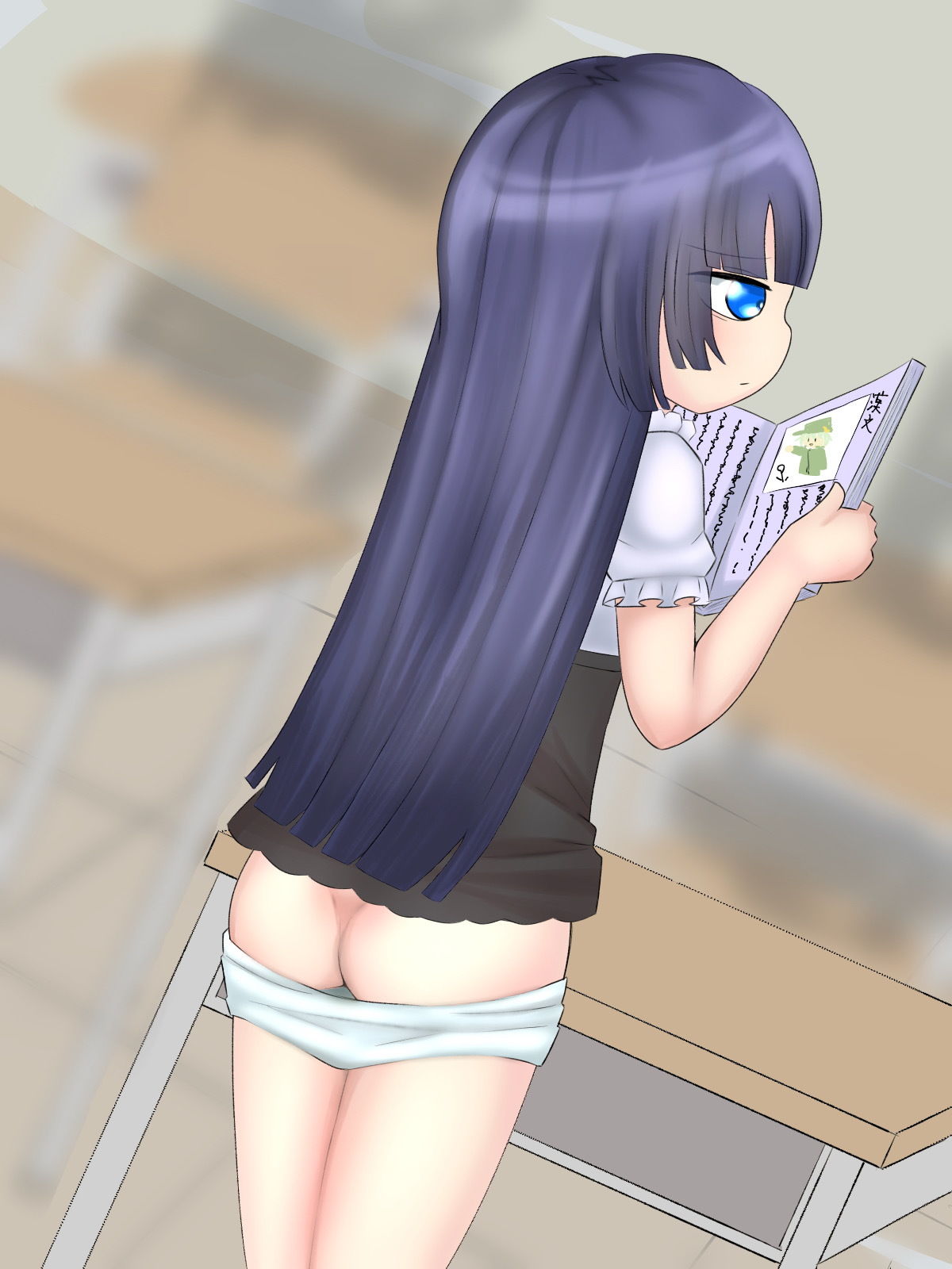 サンプル画像3:挨拶無視されたので時間とめておしおきする話(ぷりてぃちっち) [d_185076]