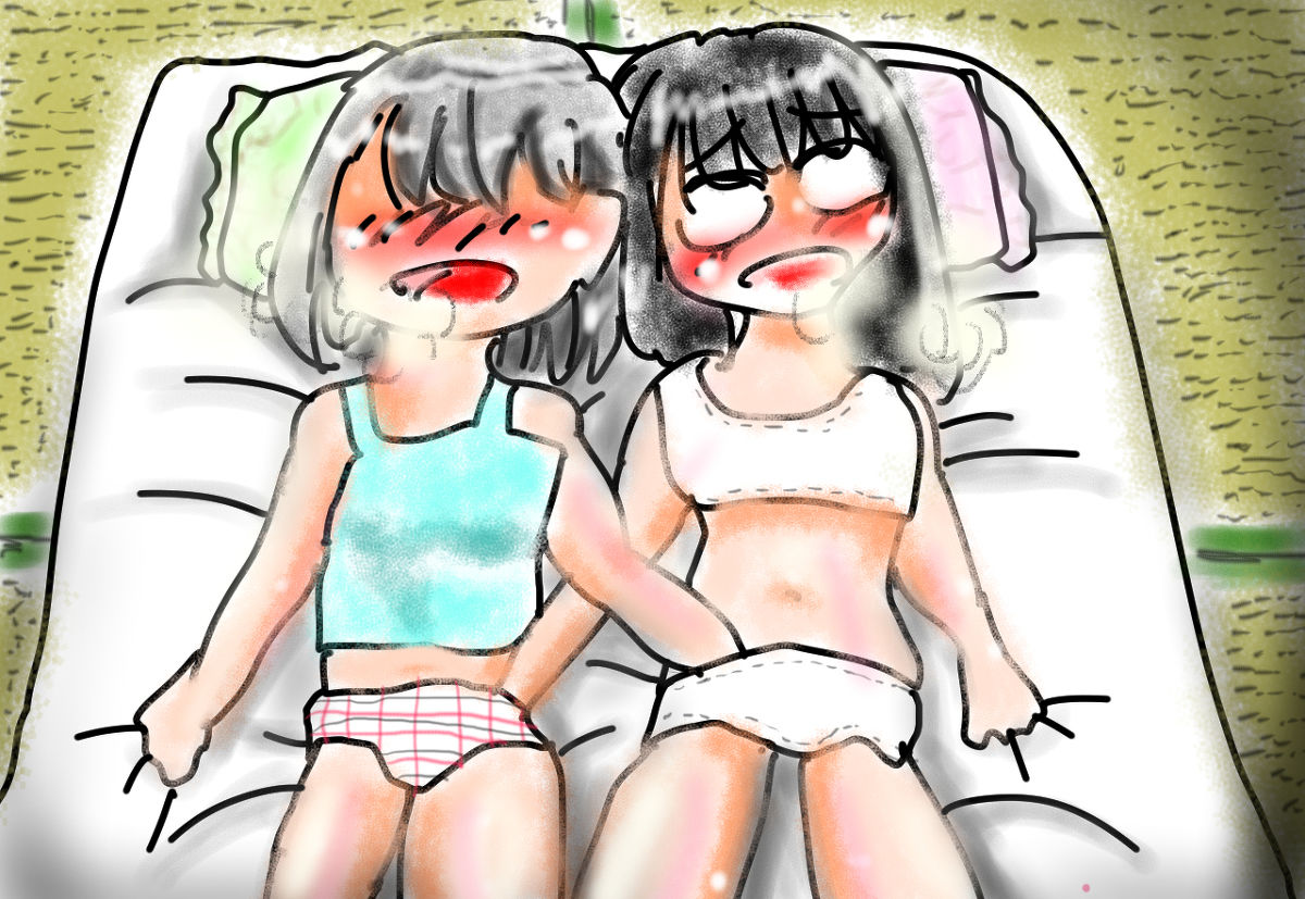 サンプル画像4:舐め合い好きの百合たち(データベースマン) [d_185594]