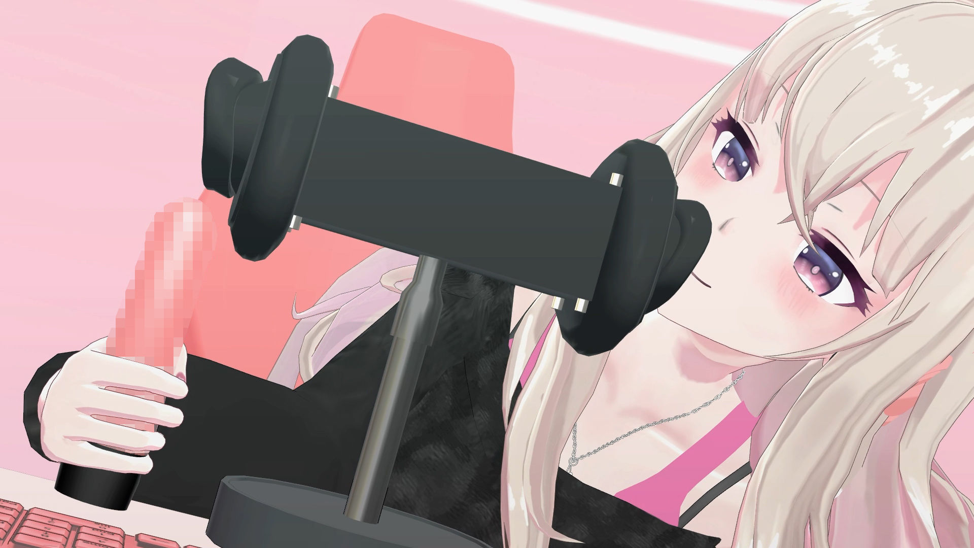 サンプル画像3:【配信切り忘れ！？】玲奈のオナニー動画流出！？（R18）(えもえちプロダクション) [d_187354]