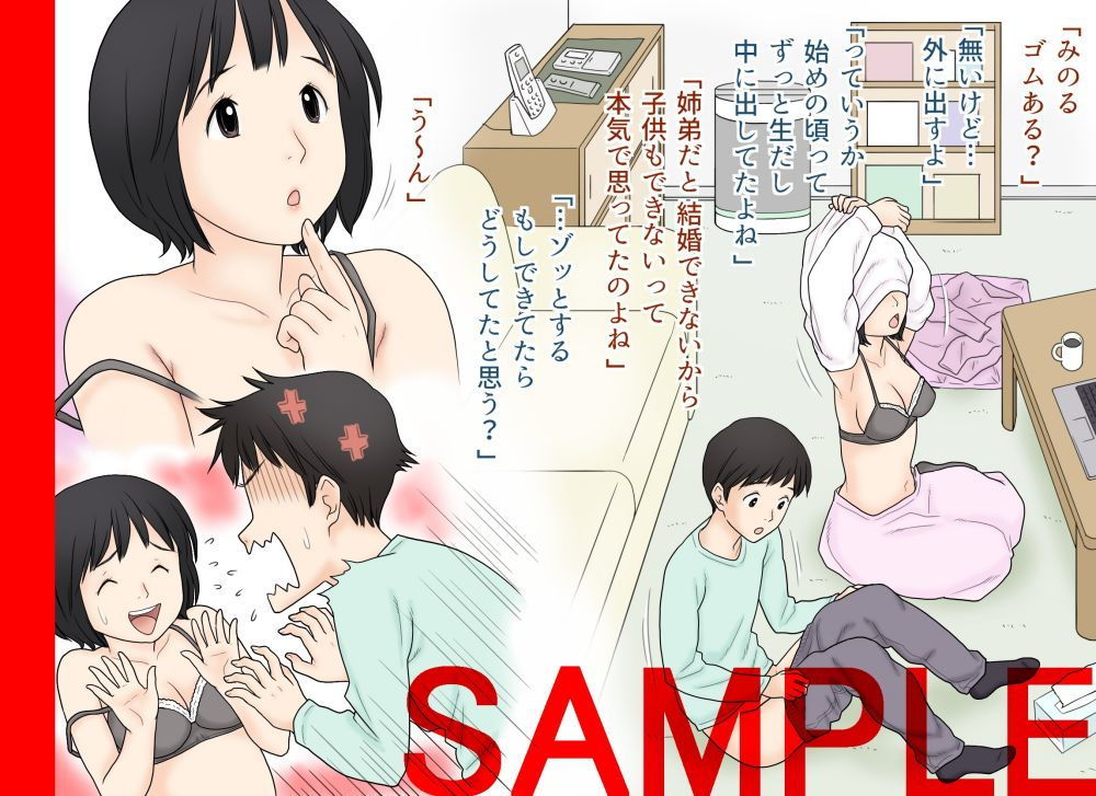 サンプル画像3:性行為を覚えてしまった姉と弟のその後(あとり秋尚) [d_187573]