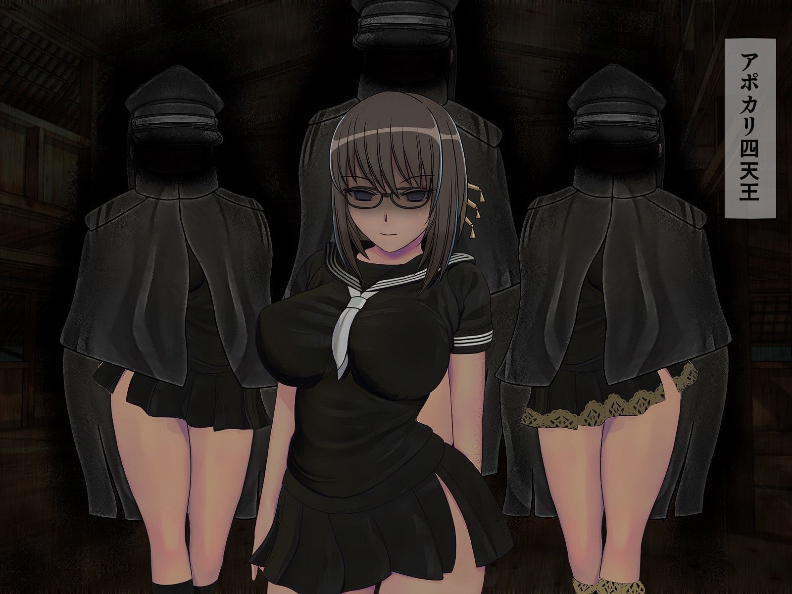 サンプル画像2:搾精学級 4〜性格最悪の女子しかいない学校で性的イジメ生活〜(搾精研究所) [d_188013]