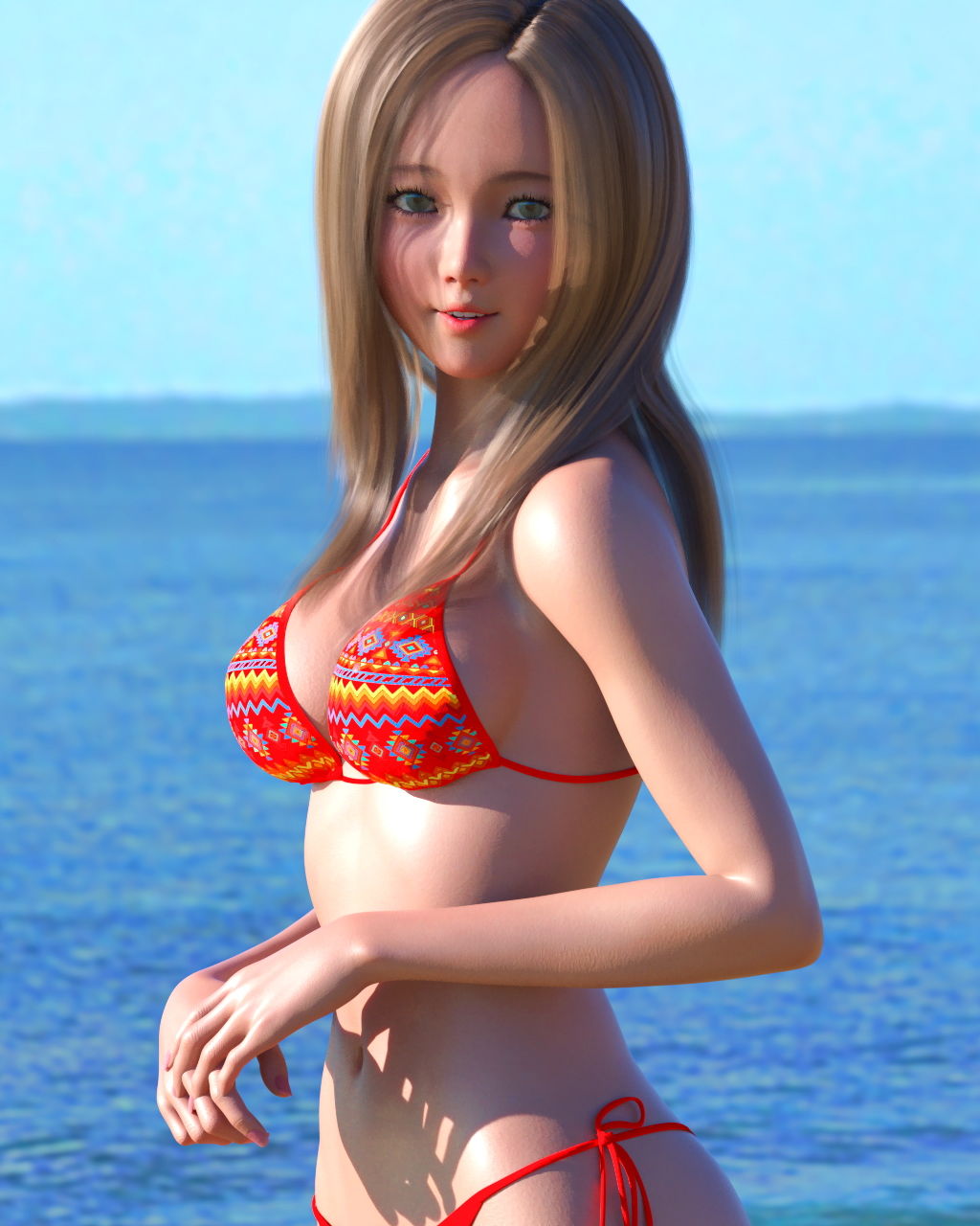 サンプル画像3:バーチャルデジタルフォトグラフ 雪村あきら DEEP SEA(ドリームドット) [d_188669]