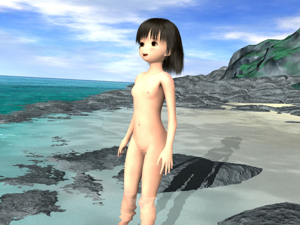 サンプル画像1:海辺で露出してたら男の子にバレて中出しされちゃった！(ByunByunHouse) [d_189597]