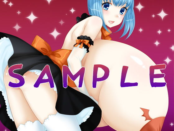 サンプル画像2:Halloween爆乳超乳ミニCG集(えびまよ) [d_189608]