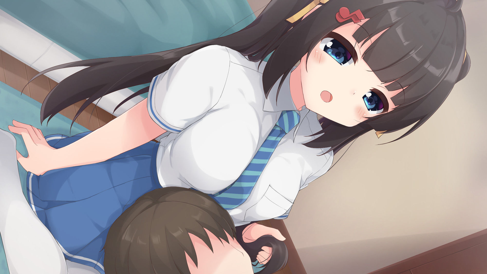 サンプル画像3:ついんてーる彼女(ももいろたんざく) [d_189609]