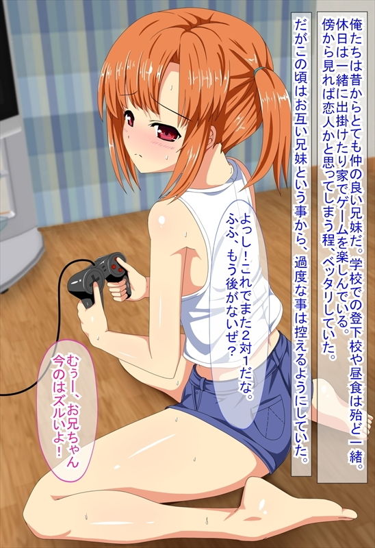 サンプル画像2:妹と遊ぼう！（性的な意味で）(ひまわりドリル) [d_189926]