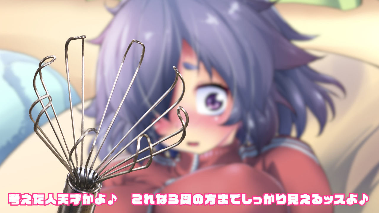 サンプル画像2:地味巨乳配信ひよりちゃん 電マに泡立て器・超極太バイブなんかでハードオナニー生配信してたらうっかり子宮ポロリしちゃいました！！(KNOCKOUT) [d_190292]