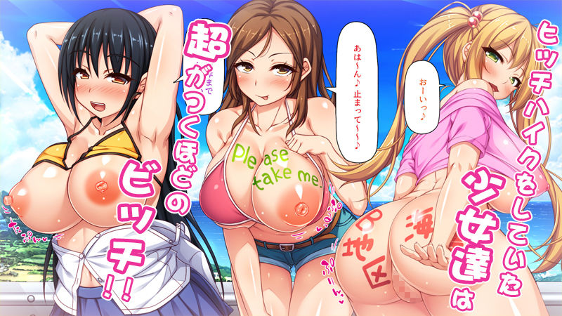 サンプル画像1:一人旅のつもりがヒッチハイカーを乗せたらエロエロな旅に！！(一億万軒茶屋) [d_191265]