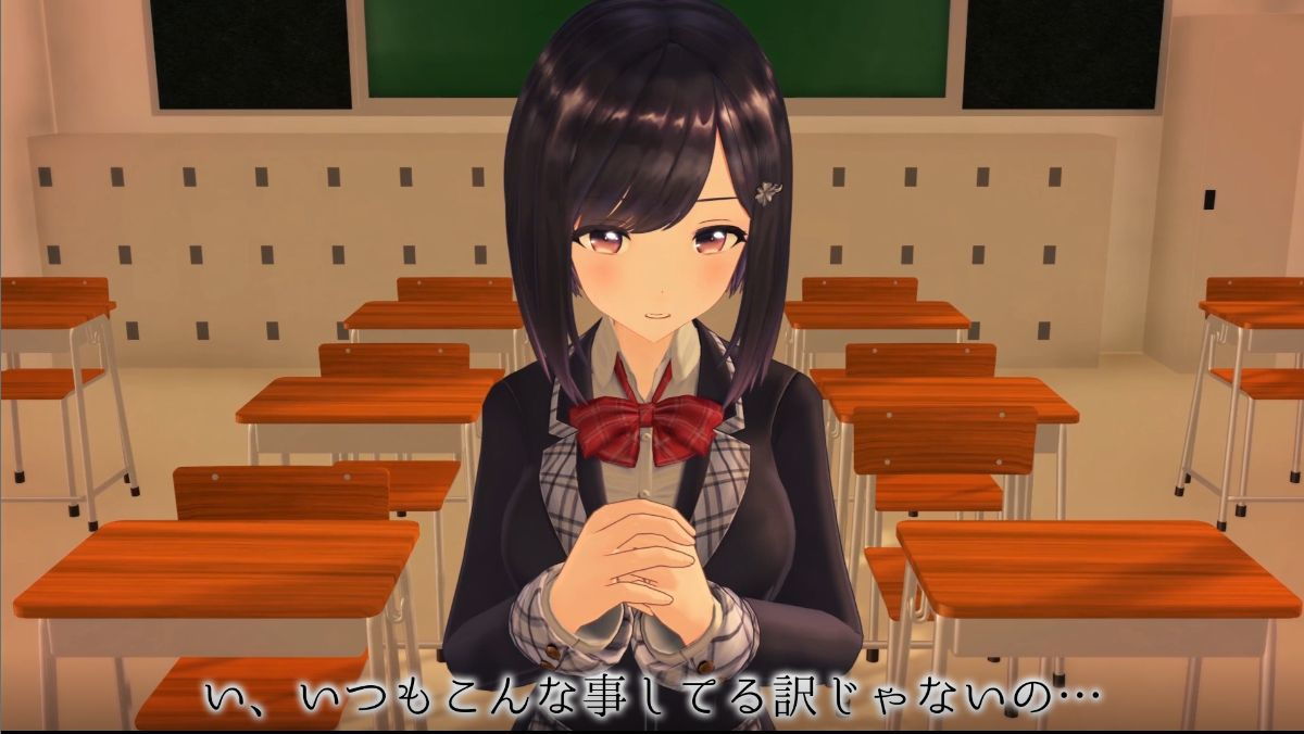 サンプル画像5:柚木凛AV作品第三弾！！学校でオナニーしてたらハメられちゃいました！(えもえちプロダクション) [d_191527]