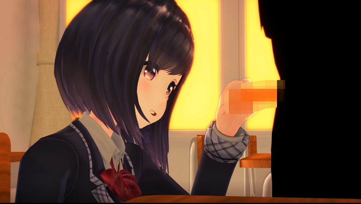 サンプル画像6:柚木凛AV作品第三弾！！学校でオナニーしてたらハメられちゃいました！(えもえちプロダクション) [d_191527]