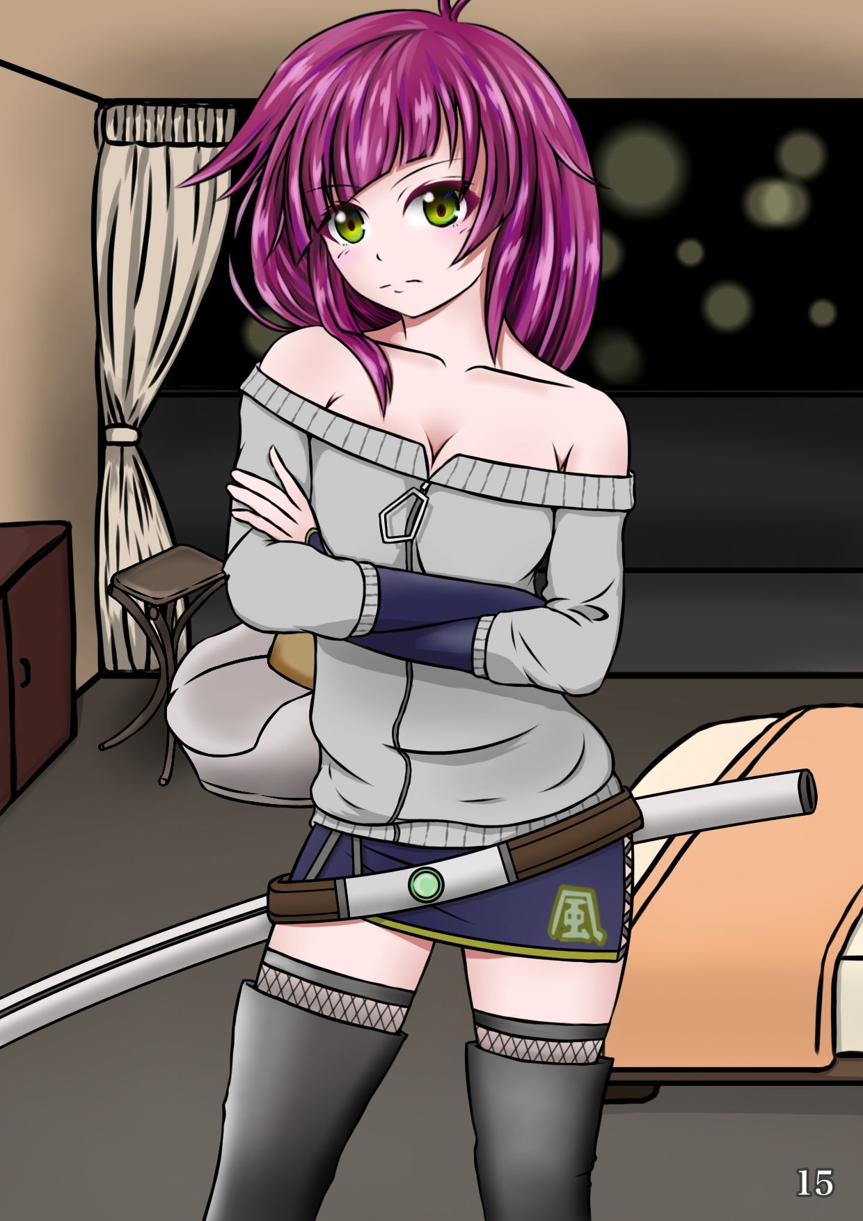 サンプル画像1:交換条件で！君のヌードを撮らせて下さい！(クリームソーダ) [d_191583]