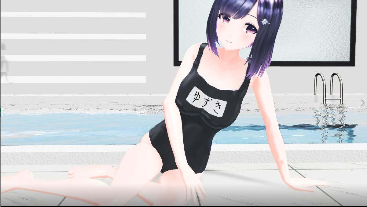 サンプル画像2:柚木凛AV第4弾！水着撮影中にダマしてはめ撮りドッキリ！選べる水着3種類！【スク水Ver】(えもえちプロダクション) [d_191965]