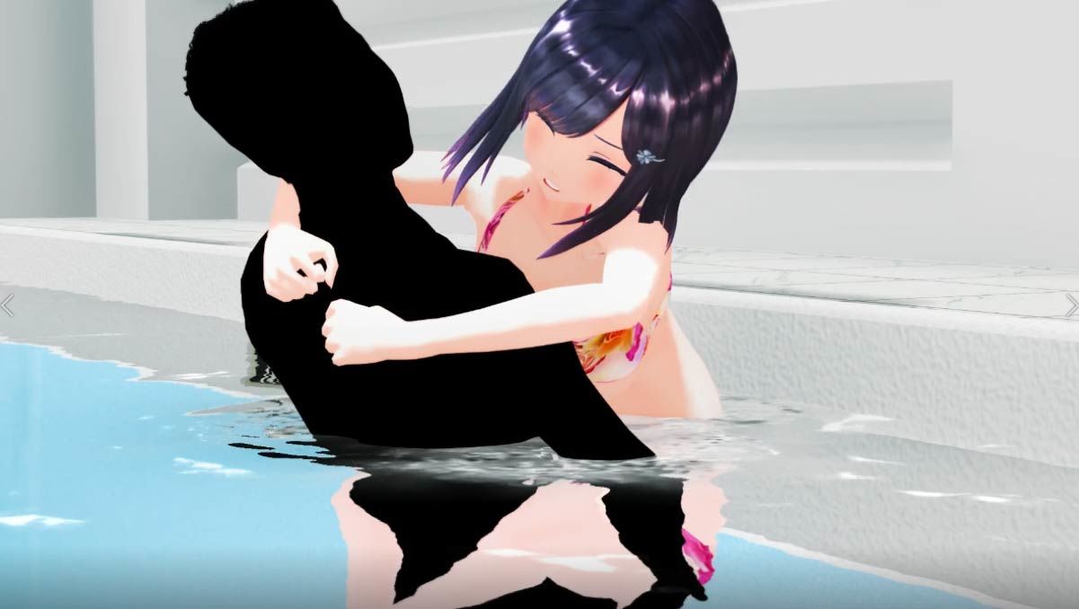 サンプル画像6:柚木凛AV第4弾！水着撮影中にダマしてはめ撮りドッキリ！選べる水着3種類！【カラフルビキニVer】(えもえちプロダクション) [d_191966]