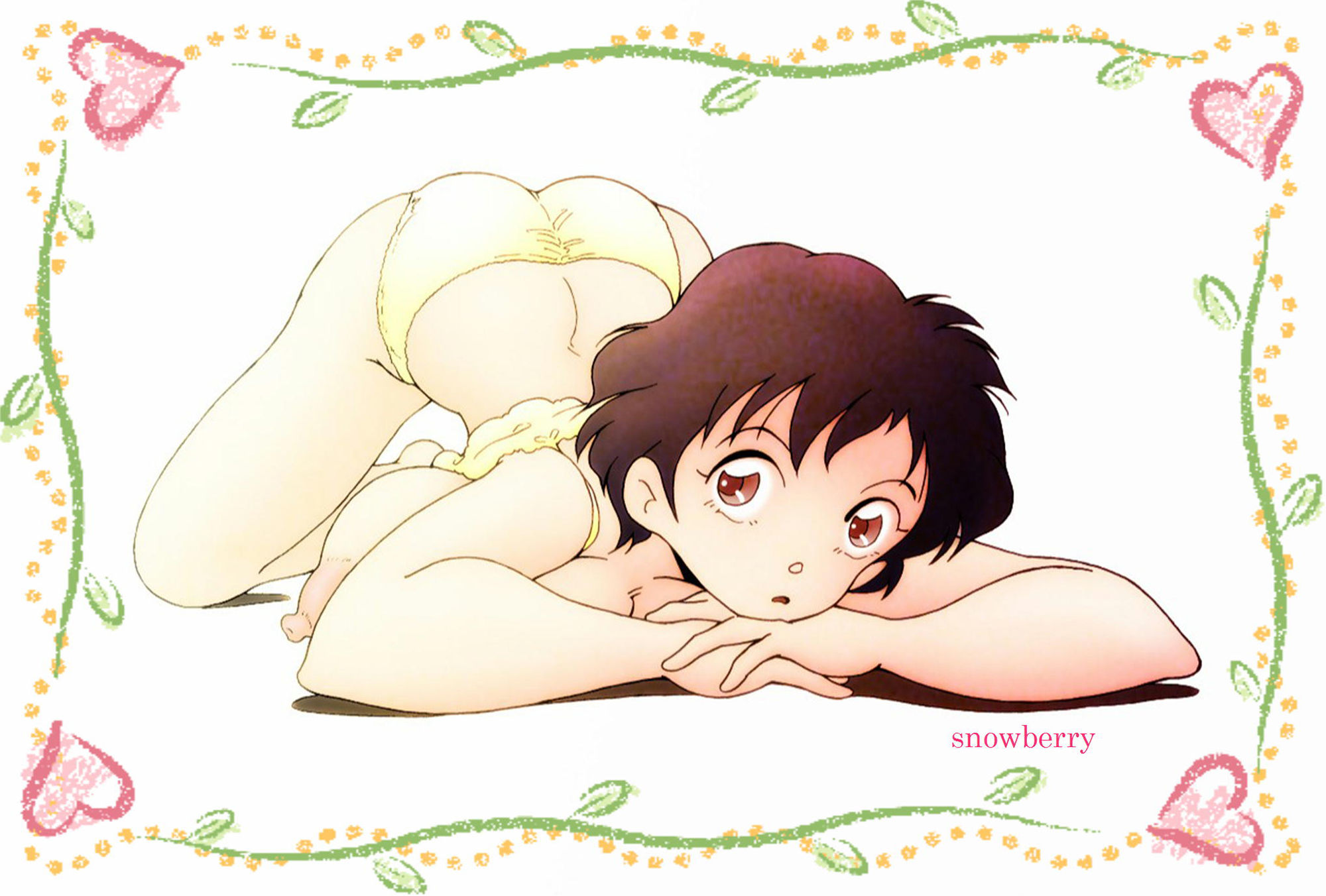 サンプル画像1:スノーベリのポストカード01(スノーベリ) [d_193692]