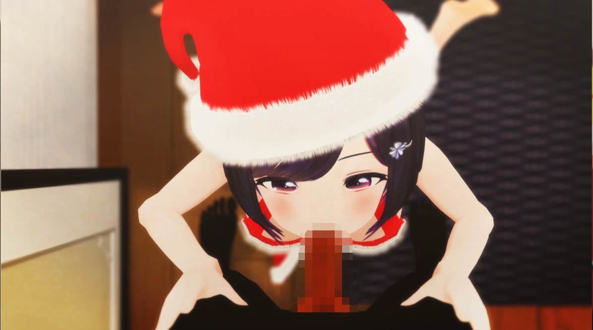 サンプル画像3:柚木凛AV第7弾！痴女サンタ彼女とイチャラブSEXでメリ-クリトリス(えもえちプロダクション) [d_194681]