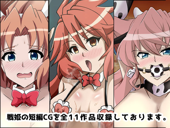 サンプル画像2:戦姫洗脳ノ記録(Studio B9) [d_194885]