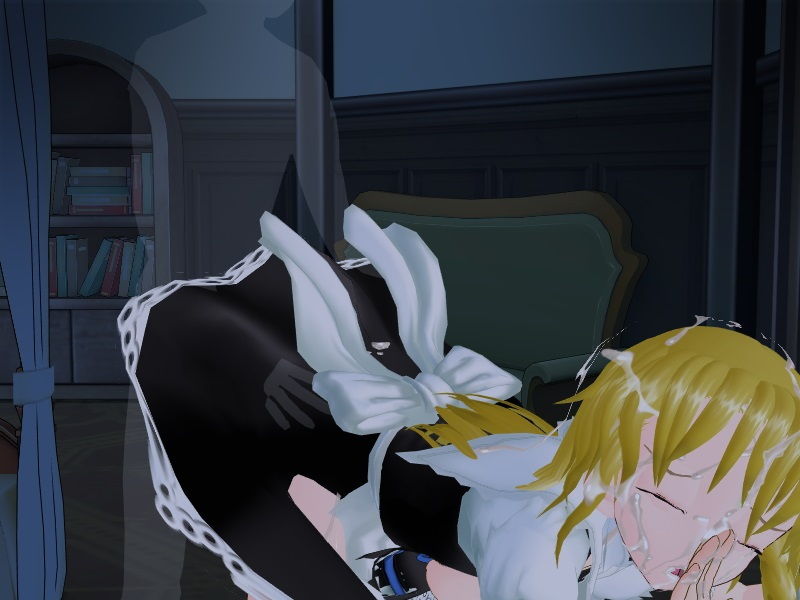 サンプル画像1:霧雨魔〇沙とラブセックス！白い弾幕飛ばしまくり！(風車F) [d_195371]