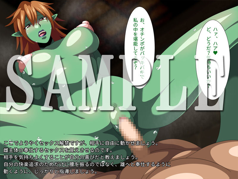 サンプル画像3:魔物娘の調教ガイドvol.1-ゴブリン-(ギーフカート) [d_196400]