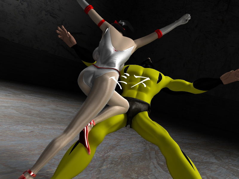 サンプル画像2:ヴィーナスホワイト敗北(PerilCosplayHeroine) [d_196513]