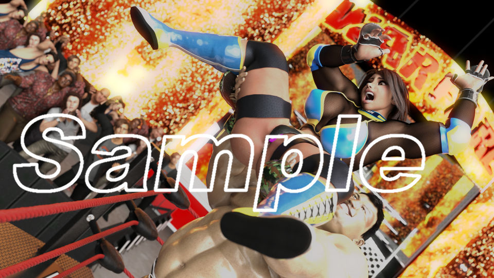 サンプル画像3:女子レスラー凛part.2 恥辱のチャンピオンロード(アイソレッティー) [d_197228]