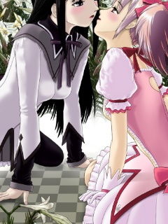 サンプル画像2:魔法少女ま〇か☆マ〇カ、リアル目なCGイラスト（CG系作品）(さろめSS研究室) [d_197254]