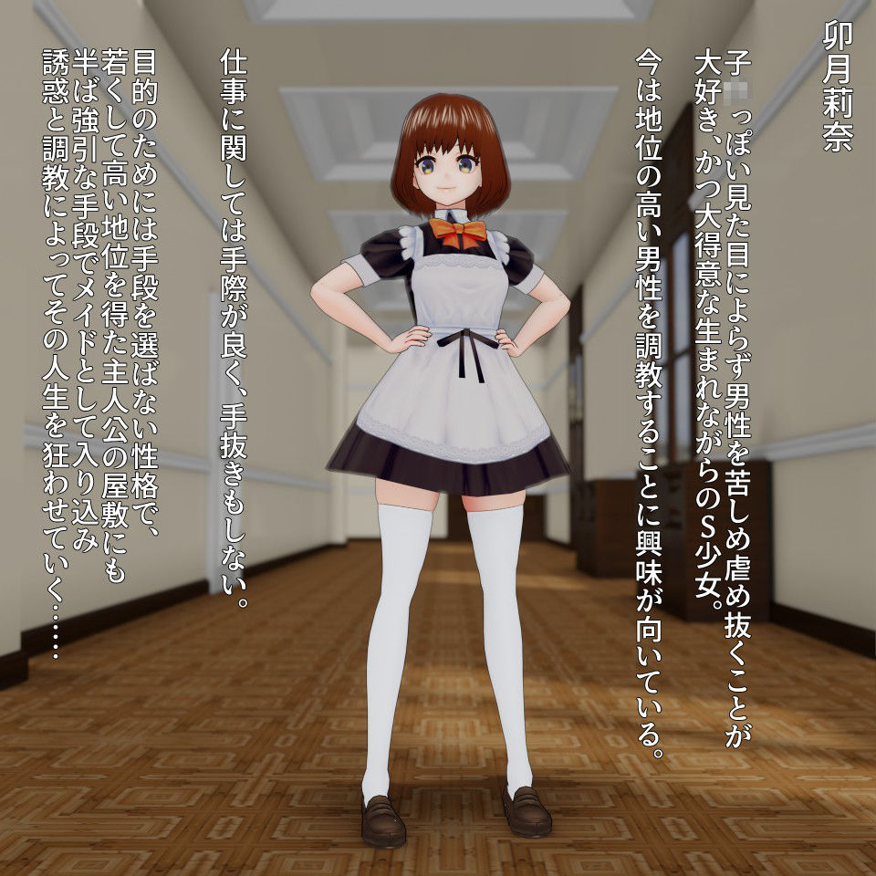 サンプル画像1:新人メイド、男イジメが得意でした。〜M男にされちゃうドSお給仕〜(freeside) [d_197421]