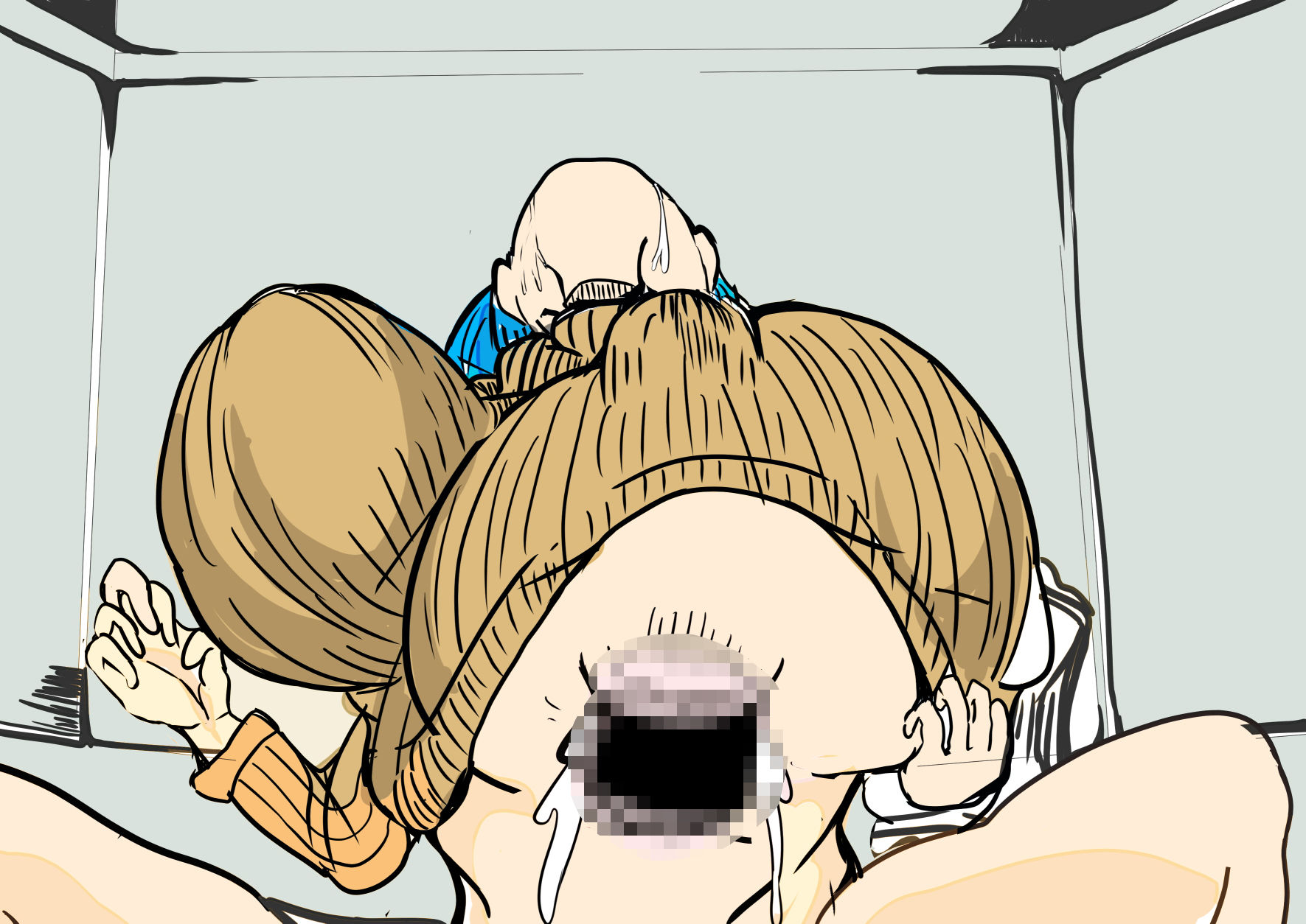 サンプル画像4:巨乳女子が乳首オナホにされるだけの話(大海 樹鈴) [d_197481]