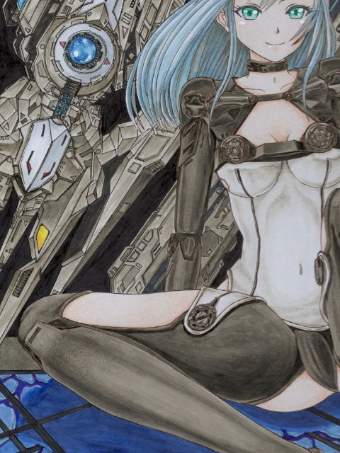 サンプル画像2:ビー〇レス、レ〇シアのアナログイラスト（コピック系作品）(さろめSS研究室) [d_197652]