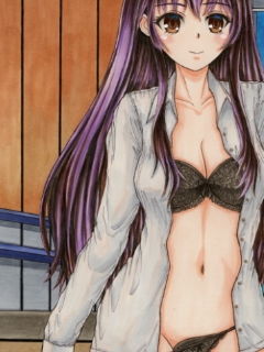 サンプル画像2:冴えない〇〇の育てかた、加〇恵×2、霞〇〇詩羽、澤〇・スペ〇サー・英梨々（制服バージョン）（コピック系作品）(さろめSS研究室) [d_197746]