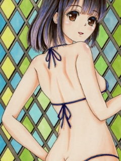 サンプル画像3:冴えない〇〇の育てかた、加〇恵×2、氷〇美智留、波〇出海（水着バージョン）（コピック系作品）(さろめSS研究室) [d_197906]