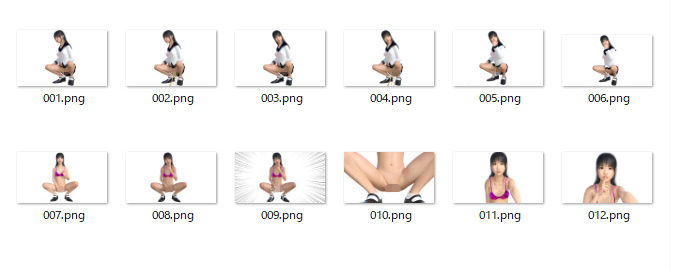 サンプル画像1:おしっこをしている所を盗撮されて発情したスーちゃん – 画像集(S級ロリっ娘クラブ) [d_198260]